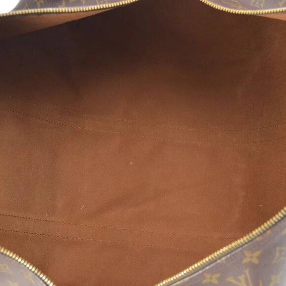 LOUIS VUITTON KEEPALL 60 TRAVEL HANDBAG PURSE MONOGRAM - Picture 9 of 11